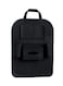 Generic Pu Leather Car Seat Organizer Holder Black