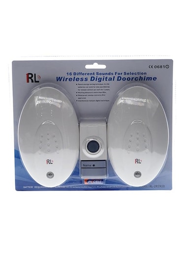 Generic Wireless Digital Doorchime White