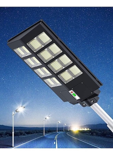Generic 3600W Solar Street Light Dusk To Dawn With Remote Control Motion Sensor Solar Lights Outdoor Waterproof Perfect For Patio, Shed, Garden, Backyard