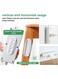 Generic 5 Pack Self Adhesive Power Strip Holder Simplest Bracket Stand For Power Strips Cable Organizers