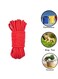 Generic 2 Roll 5M Soft Cotton Rope, Natural Durable Long Cotton Rope For Crafts Wall Hangings Plant Hangers Knotting