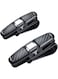 Generic 2 Pieces Sun Glasses Holder Clip Hanger For Car Sun Visor Mount Ticket Card Clip Sun Glasses And Eye Glasses Double-End Clip Holder For your Car 180&deg; Rotational Glasses Holder
