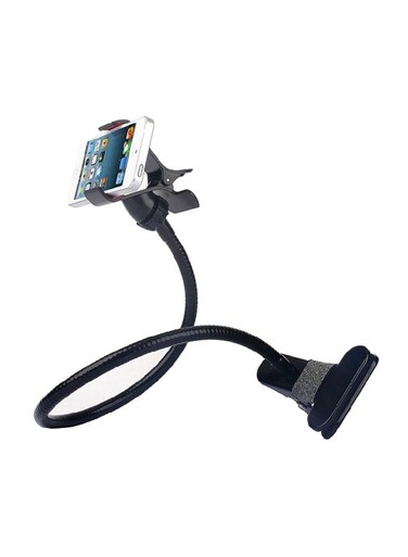 Generic Phone Holder Flexible Holder Bed Lazy Bracket Mobile Stand Car Holder iPhone, Samsung, Sony, HTC Black