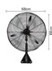 Generic 26 Inch Industrial High Power Wall-Mounted Fan 260W Mesh Cover Self-Locking Grill Fans