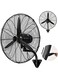 Generic 26 Inch Industrial High Power Wall-Mounted Fan 260W Mesh Cover Self-Locking Grill Fans