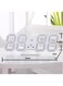 Generic Digital Wall Clock Table Desktop Alarm Clock Adjustable Luminance Nightlight For Home Living Room Office