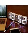 Generic Digital Wall Clock Table Desktop Alarm Clock Adjustable Luminance Nightlight For Home Living Room Office