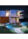 Generic 4 Pieces RGB Solar Lights Outdoor LED Ground Lawn Lamp Waterproof Outdoor Lights Landscape Spotlights Garden Decoration