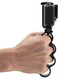Generic Handheld Plastic Knuckles Fingers Grip Ring Monopod Tripod Mount With Thumb Screw For GoPro