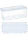 Generic Ice Cube Tray With Lid And Container For Freezer