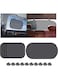 Generic 5 Pieces Set Auto Sun Shades For Side And Rear Window, Sun Glare And UV Rays Protection For Children Sun Shade With Suction Cup Universal For Most Cars
