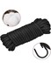 Generic 1 Roll 10M Soft Cotton Rope Natural Durable Long Cotton Rope For Crafts Wall Hangings Plant Hangers Knotting