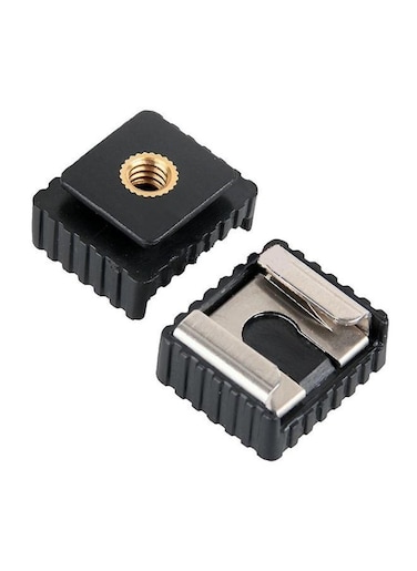 Generic Camera Metal Hot Shoe Mount Adapter To 1/4" Screw Thread For Studio Light Tripod/Flash Hot Shoe Mount Adapter