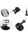 Generic Set Of Helmet Adhesive Mount Set, Flat Curved Helmet Adhesive Mounts With Accessories Kit, Compatible With GoPro