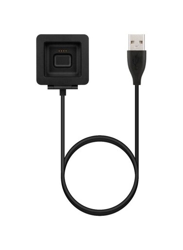 Generic USB Charging Cable For Fitbit Blaze Smartwatch Black