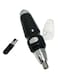 Generic Nose And Ear Hair Trimmer Black/Silver/Clear 12cm
