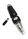Generic Nose And Ear Hair Trimmer Black/Silver/Clear 12cm
