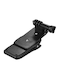Generic 360 Degree Backpack Strap Cap Clip Mount Black