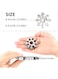 Generic 18-In-1 Snowflake Multi Tool Stainless Portable Steel Multi-Tool For Outdoor Travel Camping Adventure Daily Tool