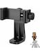 Generic Phone Tripod Mount Adapter, Universal Tripod Cell Phone Holder, Fits Any Smartphone, 1/4" Standard Screw, Rotating Vertically And Horizontal, Compatible With Selfie Stick, Monopod