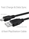 Generic USB Charging Mini-USB Cable For Play Station 3 Game Controller