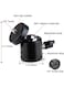 Generic Mini Ball Head Screw Tripod Mount, Universal 1/4", Swivel 360 Degree Rotating Mount Base Adapter, For DSLR Cameras Tripods Monopods Camcorder Light Stand