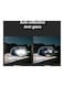 Generic 2-Piece Waterproof Car Rearview Mirror Protective Film