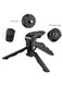 Generic Handheld Grip Stabilizer Tripod Stand Black