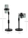 Generic Universal Mobile Phone Holder Stand, Height Angle Adjustable Cell Phone Stand For Office, Flexible Desk iPhone Stand Compatible With All Phones