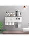 Generic Wall Mounted Toothbrush Holder With Toothpaste Dispenser