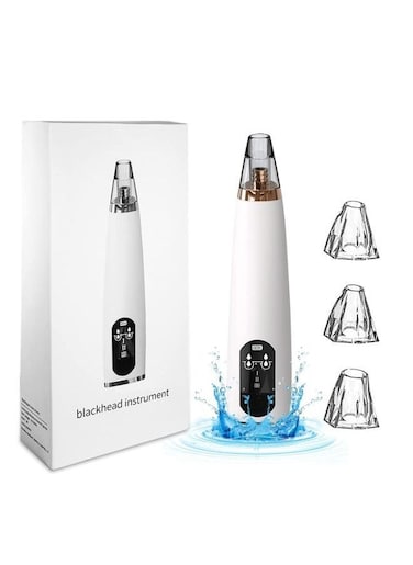 Generic USB Rechargeable Blackhead Remover Pore Vacuum Facial Cleaner Acne Comedone With LED Display