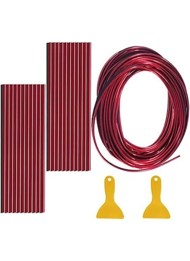 Generic Car Interior Trim Strips And Car Air Conditioner Decoration Strip Styling Dashboard Decorative With Installing Tool For Most Air Vent Outlet Car Interior Accessories