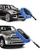 Generic 2 Pack Car Dust Brush Set With Microfiber Pollen Dusters Scratch Free, Extendable Car Duster Brush And Dash Duster For Car Exterior Interior Cleaning Tools