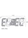 Generic 3D LED Digital Wall Clock Table Desktop Alarm Clock Nightlight For Home Living Room Office