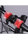 Generic 6 Pieces Bicycle Scooter Handlebar Light For Helmet Double LED2 In Case Powered by Batteries
