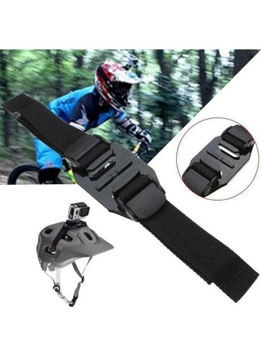 Generic Adjustable Vented Helmet Strap Mount Compatible With GoPro, SJCAM, Xiaomi YI, EKEN Action Camera