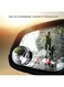 Generic 2 Pieces Round HD Glass Convex 360&deg; Wide Angle Side Rear View Mirror For Universal Vehicles Car Fit w/ 3M Stick On Adhesive