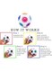 Generic Magic Rainbow Puzzle Fidget Rubric Brain Game Spinning Cube