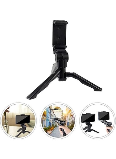 Generic Tripod Clipping Design Mobile Phone Support Desktop Mobile Phone Support