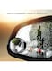 Generic 2 Pieces Waterproof Convex Blind Spot Stick Side Mirror, Round 360 Degrees Rotate Sway Adjustable