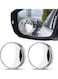 Generic 2 Pieces Waterproof HD Crystal Glass Blindspot Mirrors For Cars, SUV Trucks Traffic Safety