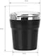 Generic Car Ashtray Cup Holder With Lid And Blue LED Light Indicator