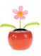 Generic Solar Powered Ornament Dancing Flower Swinging For Home Decorations