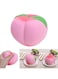 Generic Peach Fruit Squishy Slow Rising Soft Kids Toy Stress Relieve