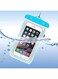 Generic Mobile Cover Waterproof Pouch Mobile Case Transparent Phone Case Underwater Cover Seal Cellphone Pouch For All Mobiles Upto 6.5 Inch