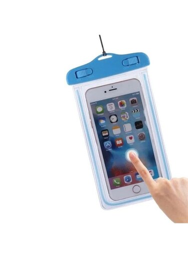 Generic Mobile Cover Waterproof Pouch Mobile Case Transparent Phone Case Underwater Cover Seal Cellphone Pouch For All Mobiles Upto 6.5 Inch