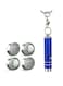 Generic Mini Aluminum UV Torch LED Light Torch Keychain Pocket Light Lamp With Batteries For Mark Checker