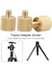 Generic 2 Pieces Standard 3/8"-16 Female To 1/4"-20 Male Screw Adapter Tripod Thread Reducer Camera Converter Screw