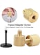 Generic 2 Pieces Standard 3/8"-16 Female To 1/4"-20 Male Screw Adapter Tripod Thread Reducer Camera Converter Screw
