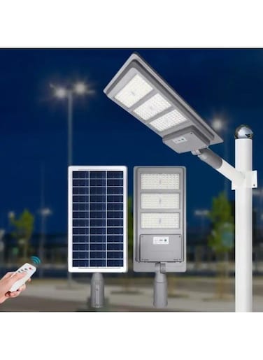 Generic 3000W Solar Street Light Dusk To Dawn With Remote Control Motion Sensor Solar Lights Outdoor Waterproof, Perfect For Patio, Shed, Garden, Backyard